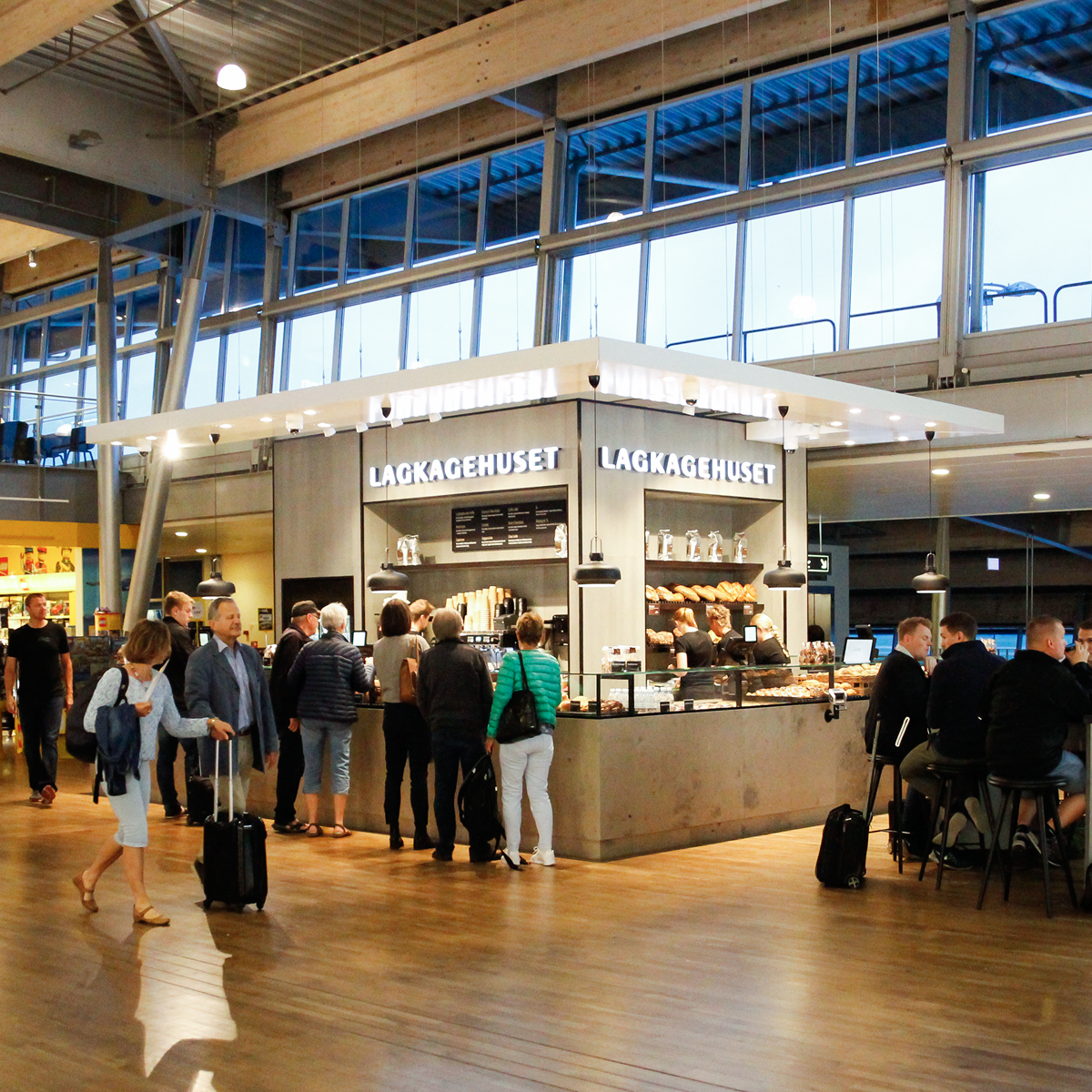 Lagkagehuset Billund Airport Officiel Åbning Verden Direkte 1